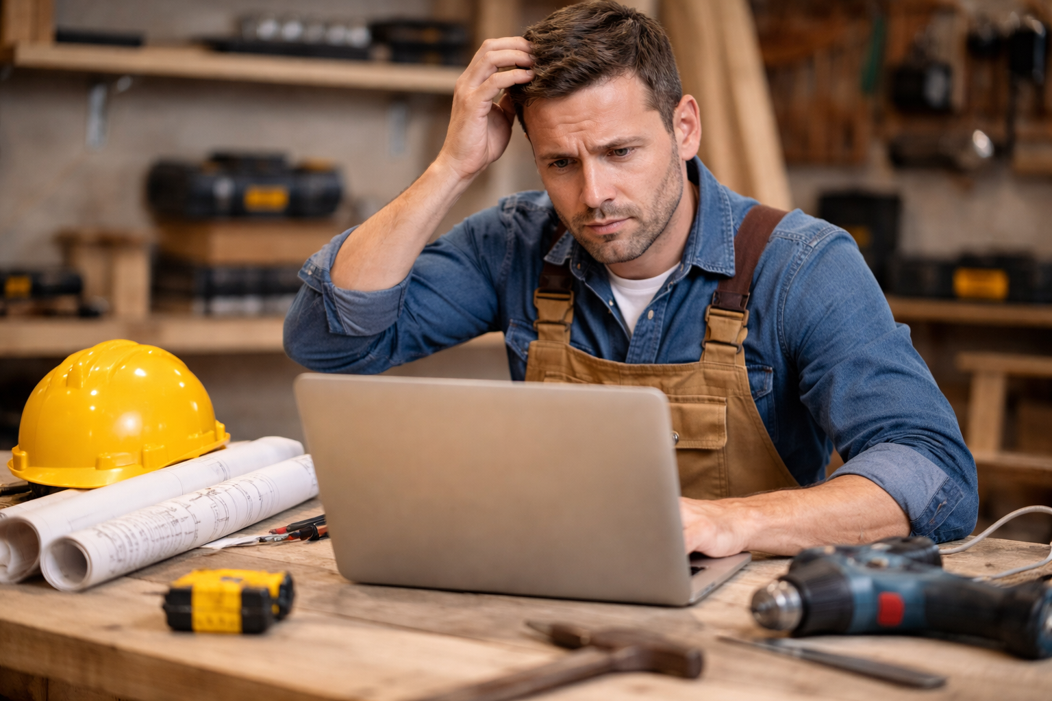 Vanliga misstag hantverkare gör på sin hemsida