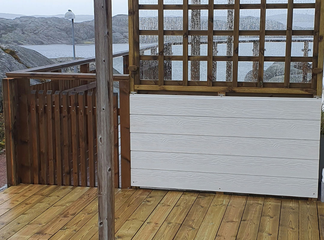 Balkonger med havsutsikt