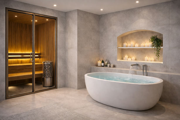 Spa, bastu & exklusiva våtrum